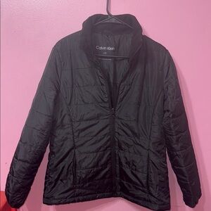 Calvin Klein large black jacket